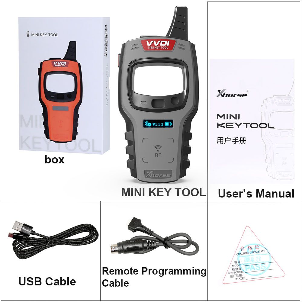 2023 Newest Xhorse VVDI XDKTMGEN MINI Key Tool Global Version With Copy 48 Transponder (96 bit)  Function No Tokens