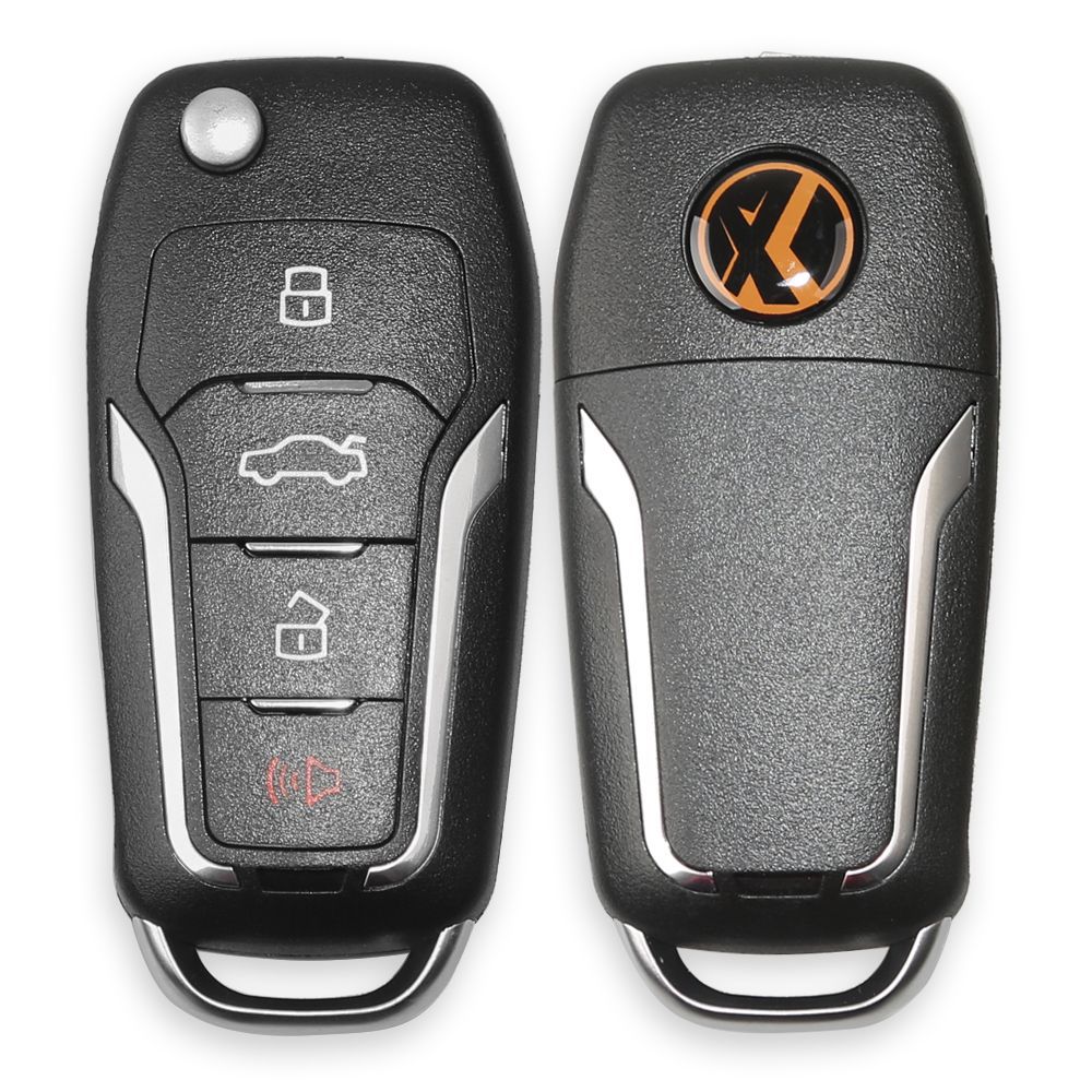 XHORSE XNFO01EN Universal Remote Key 4 Buttons Wireless For Ford (English Version) 5pcs/lot