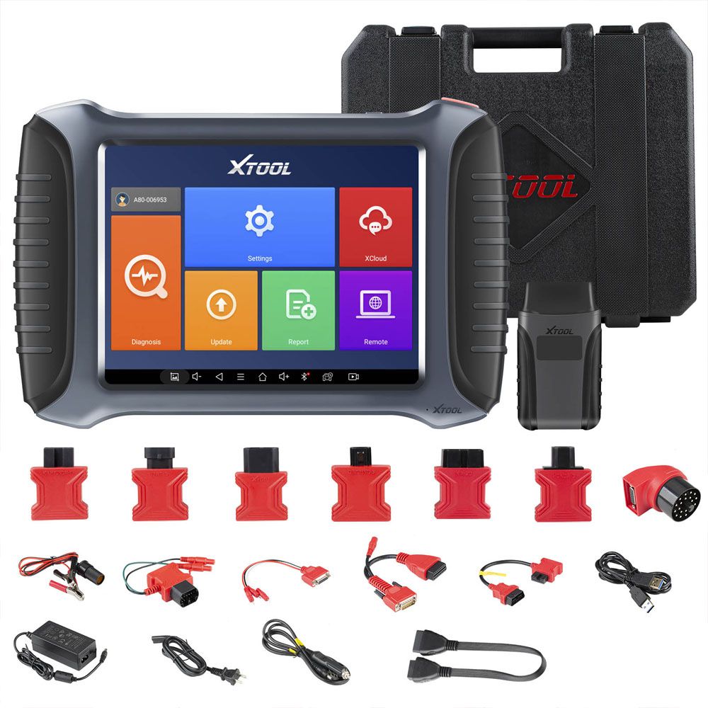 XTOOL A80 H6 Full System Car Diagnostic tool Car OBDII Car Repair Tool Vehicle Programming/Odometer adjustment