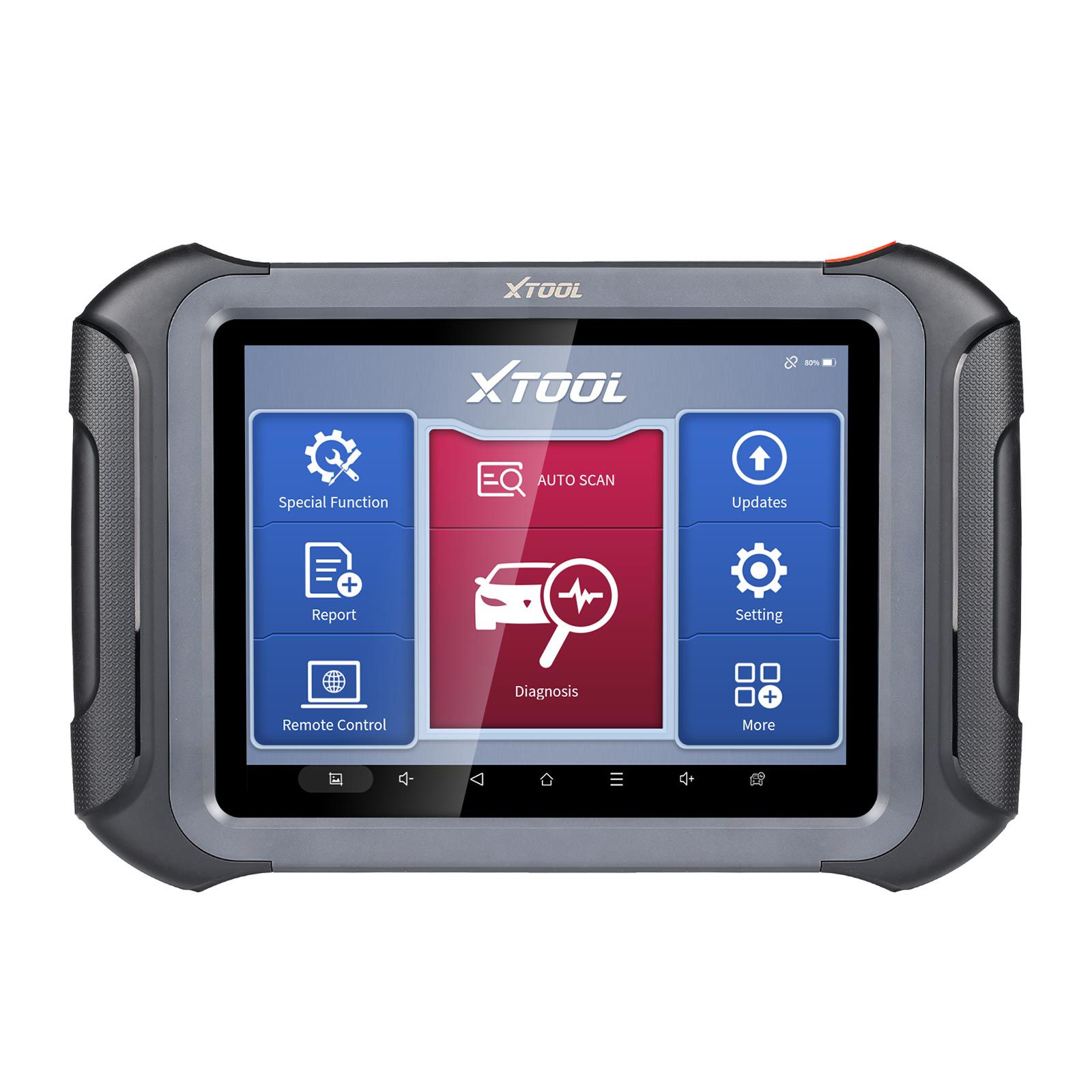 XTOOL D9 Automotive Scan Tool Topology Map Bi-Directional Control ECU Coding Full Diagnostics & 42+ Reset Services Support DoIP & CAN FD