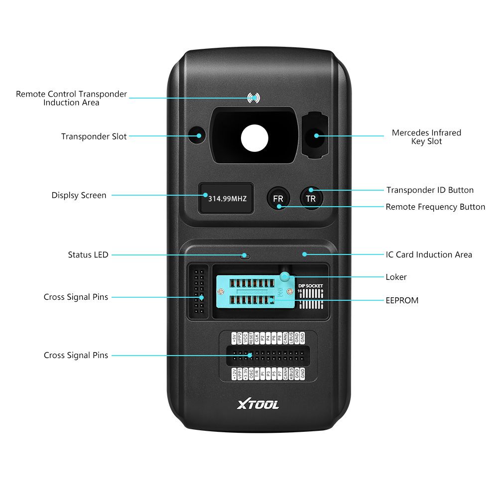 XTOOL KC501 Car Key Programmer Work with X100 PAD3