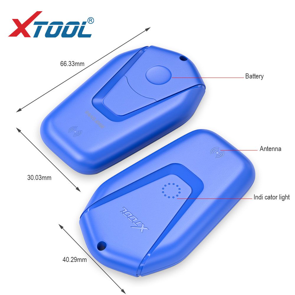  XTOOL KS-1 Smart Key Emulator for Toyota Lexus All Keys Lost No Need Disassembly Work with X100 PAD2/PAD3