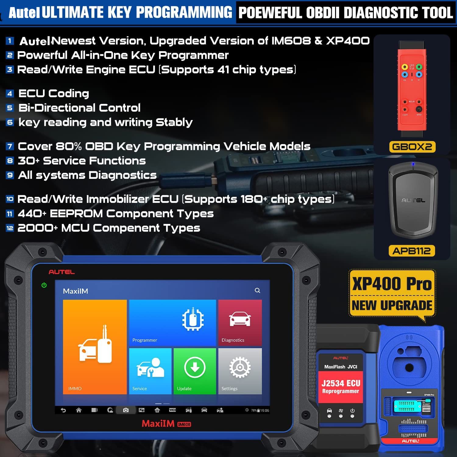 Autel MaxiIM IM608 PRO Full Version