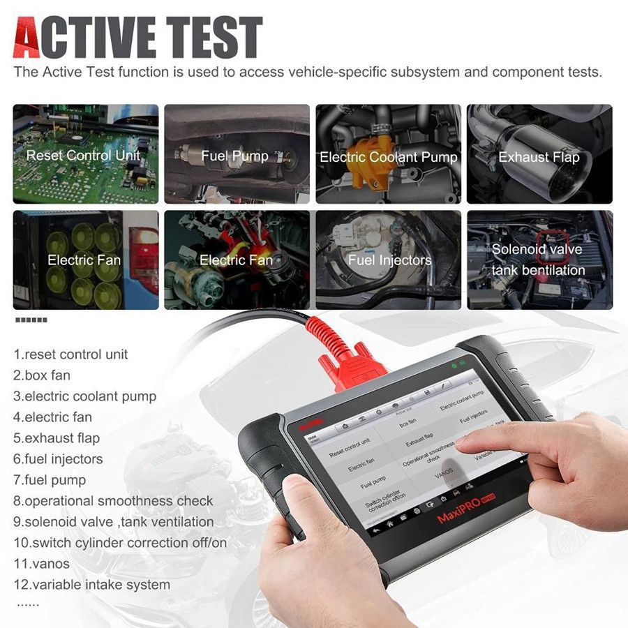 Autel MP808K active test