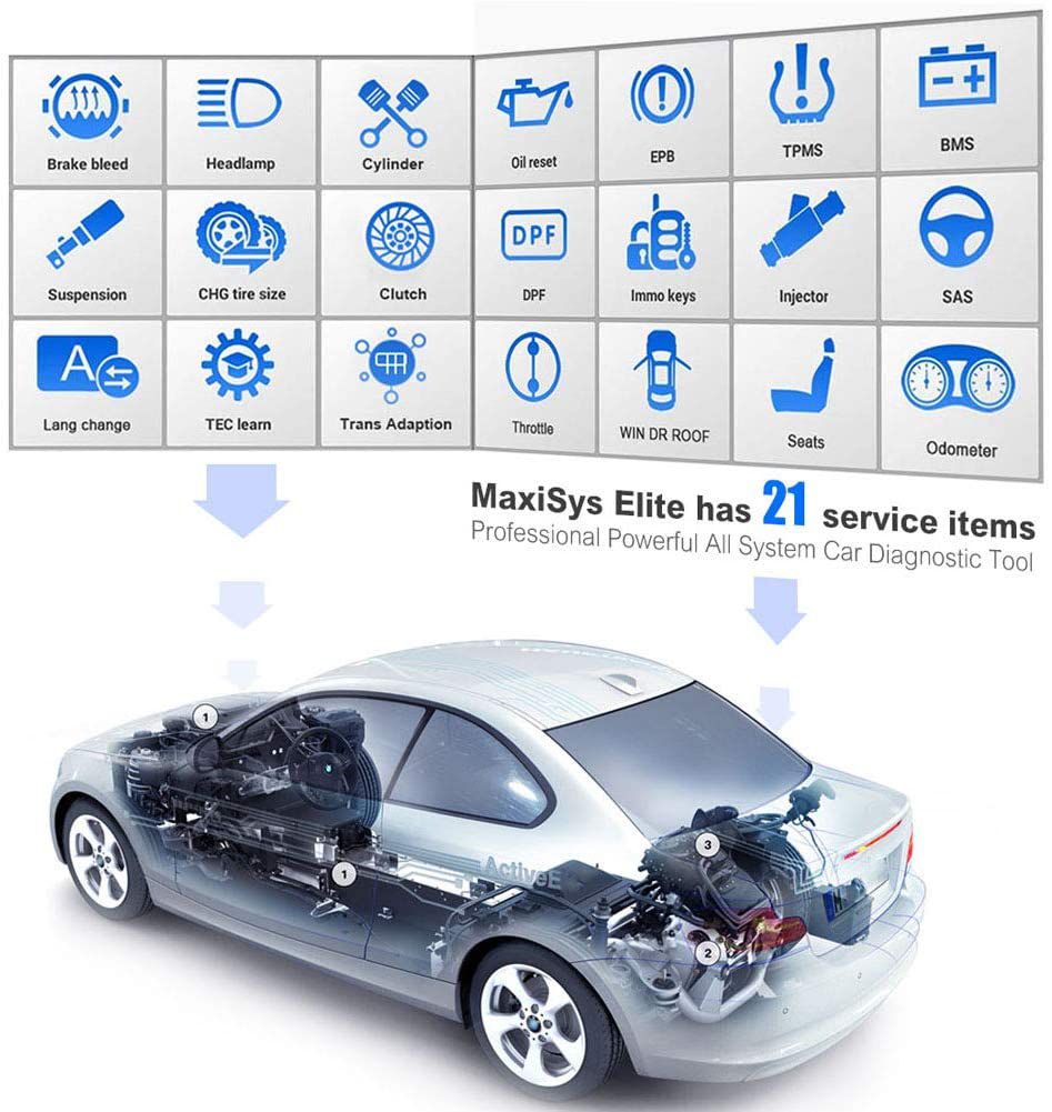 Autel MaxiSys Elite service function