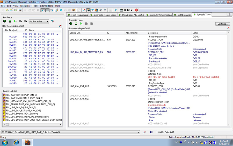 Benz ECOM Doip Diagnostic & Programming Tool Software