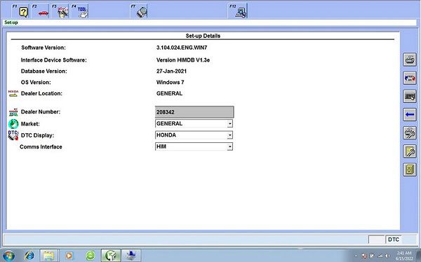 HDS HIM Diagnsotic System for Honda V3.102.004