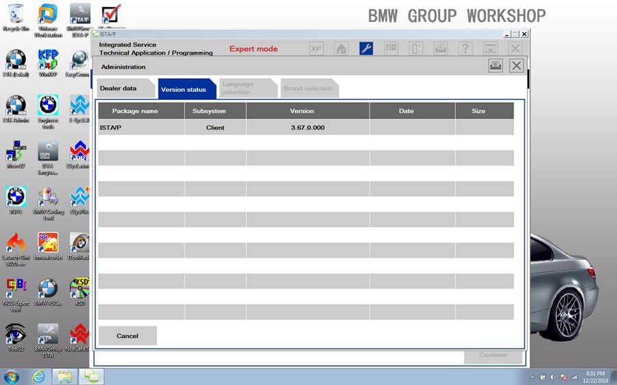 V2019.12 BMW ICOM