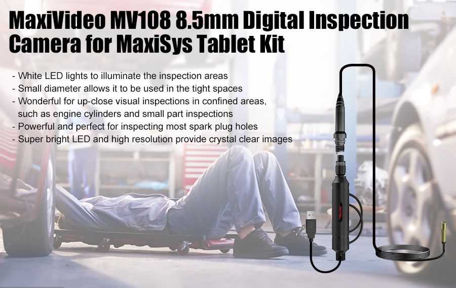 MaxiVideo Digital Inspection Camera Connection Pic