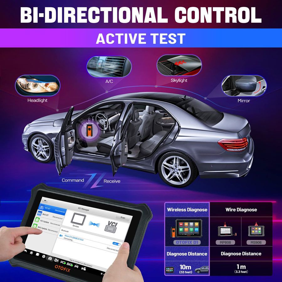 OTOFIX D1 Bi-Directional Control