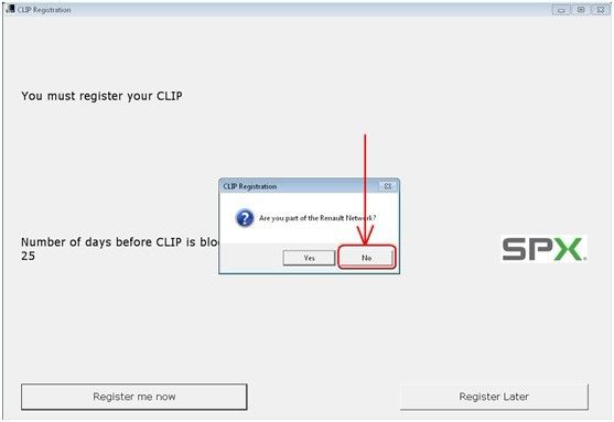 Renault CAN Clip Software Display  2