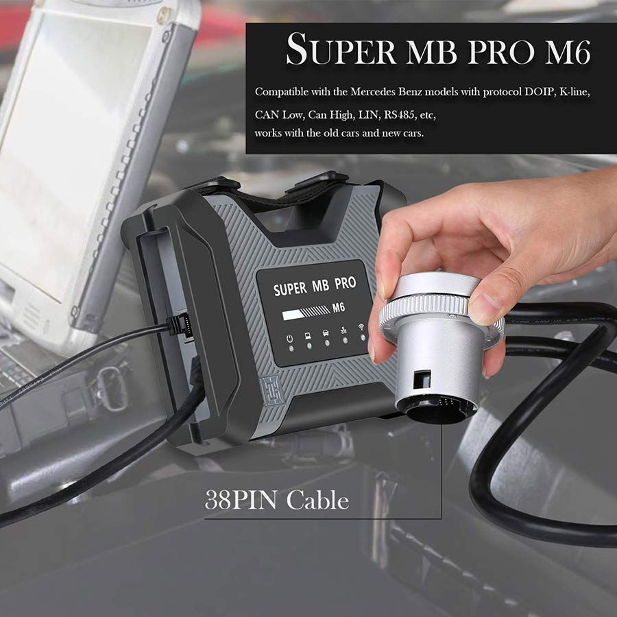 Super MB Pro M6 Wireless Star Diagnosis Tool