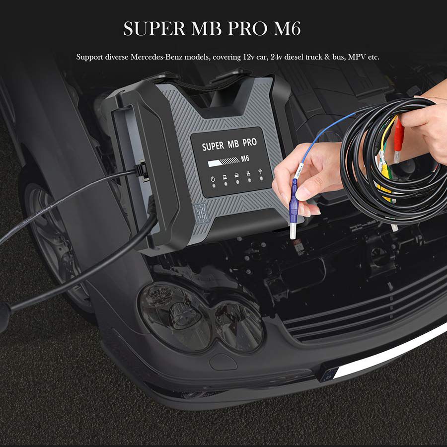 Super MB Pro M6 Wireless Star Diagnosis Tool