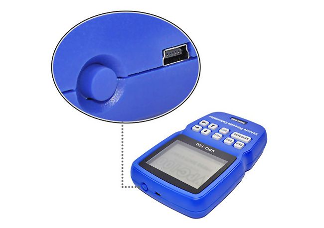 vpc 100 hand held vehicle pincode calulator picture display